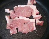 豚肉と山芋のサイコロステーキ～居酒屋風～作り方3写真