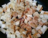 豚肉と山芋のサイコロステーキ～居酒屋風～作り方6写真