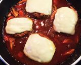簡単♫煮込みハンバーグonチーズ♡作り方6写真