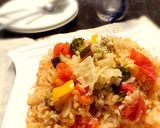 超ごろごろ☆餃子と夏野菜の炊き込みごはん作り方4写真