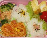 お弁当に☆海老＆ブロのバター醤油ソテー作り方3写真