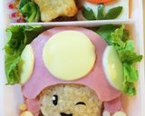 マリオキャラ弁★キノピコ弁当（フラワー）作り方9写真