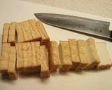絹揚げの　キヌアそぼろ炒め　サラダ仕立て作り方1写真