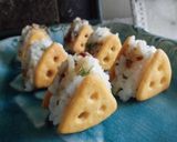 ★Cheezaで一口オニギリサンド★作り方10写真