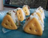 ★Cheezaで一口オニギリサンド★作り方14写真