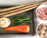 照りシミで美味な作り置き◇鶏と牛蒡の煮物作り方1写真