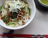 うまうま肉味噌たれそうめん作り方11写真