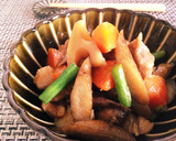 照りシミで美味な作り置き◇鶏と牛蒡の煮物作り方10写真