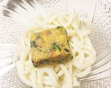 ズボラ卵スープうどん作り方2写真