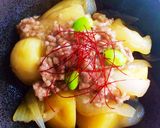 あんかけ 肉じゃが作り方3写真