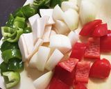 簡単揚げない酢鶏作り方3写真
