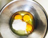 炊飯器☆簡単カステラ☆作り方2写真