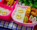 幼稚園 お弁当♡うずらの卵でクマ パンダ作り方6写真