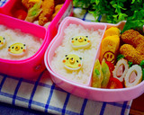 幼稚園 お弁当♡うずらの卵でクマ パンダ作り方6写真
