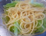 アンチョビとキャベツのパスタ♪作り方3写真