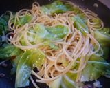 アンチョビとキャベツのパスタ♪作り方4写真