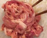 ★豚こまとトマトのチリソース★作り方1写真