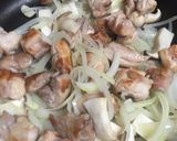 鶏肉マスタードホワイトソース煮作り方2写真