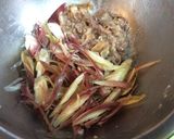 みょうが牛肉の味噌炒め作り方4写真