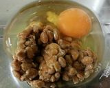 アツアツ納豆たまごのせごはん作り方2写真