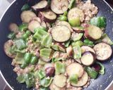 ナスとピーマンの肉味噌炒め作り方7写真