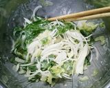 セロリが甘い～♪セロリと玉ねぎのかき揚げ作り方4写真