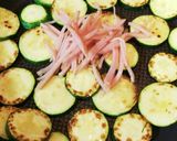 ズッキーニの卵とじ☆ぽん酢かけ♪作り方5写真