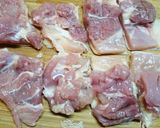☆黄金比☆鶏のコロコロ照り焼き作り方1写真