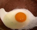 黄身だけ半熟♡きれい♡裏技 目玉焼き作り方1写真