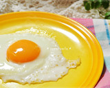 黄身だけ半熟♡きれい♡裏技 目玉焼き作り方6写真