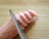 可愛いソフトクリーム（キャラ弁おかず）作り方5写真