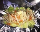 フライパンで鮭ホイル焼き☆にんにくバター作り方7写真