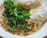餃子で簡単!汁なし担々麺作り方8写真