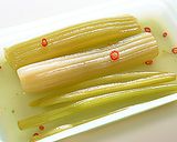 二十五穀米を太っちょフキで巻いてみた♪作り方1写真
