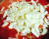 超簡単鯖缶①サバトマチーズ丼!!作り方3写真