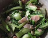 ベーコン青梗菜のかおり炒め作り方6写真