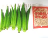 母の味☆オクラのおかか甘辛炒め作り方1写真