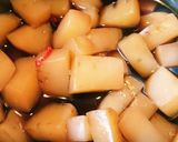 ちょっとピリ辛 玉こんならぬ『角こん』♡作り方5写真
