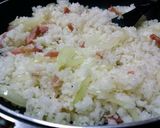 明太子クリームソースのオムライス作り方7写真
