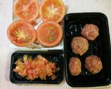 簡単♡醤油麹deうまてりトマバーグ♪作り方2写真