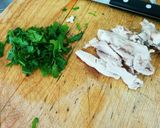 ★Firenze★ゆで鶏のスパゲッティ作り方2写真