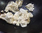 きゅうりと豆腐と豚肉の塩炒め作り方5写真