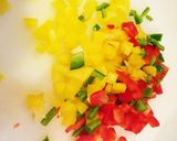 サルサ丼弁当作り方1写真