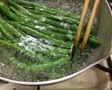 いんげんの胡麻和え作り方1写真