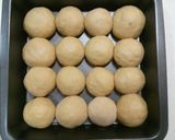 コーヒーチョコ入り♪カフェオレちぎりパン作り方13写真