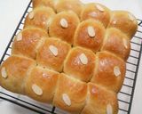 コーヒーチョコ入り♪カフェオレちぎりパン作り方17写真
