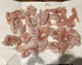 ぷりぷり鶏むね肉のさっぱり梅和え☆作り方2写真