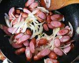 お弁当に　ウインナーのケチャップ炒め作り方3写真