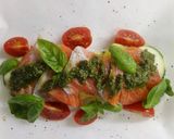 バジル香る～✿鮭と旬の野菜のカルトッチョ作り方7写真
