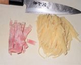 ベーコンポテトの巣ごもり卵　スキレットで作り方4写真